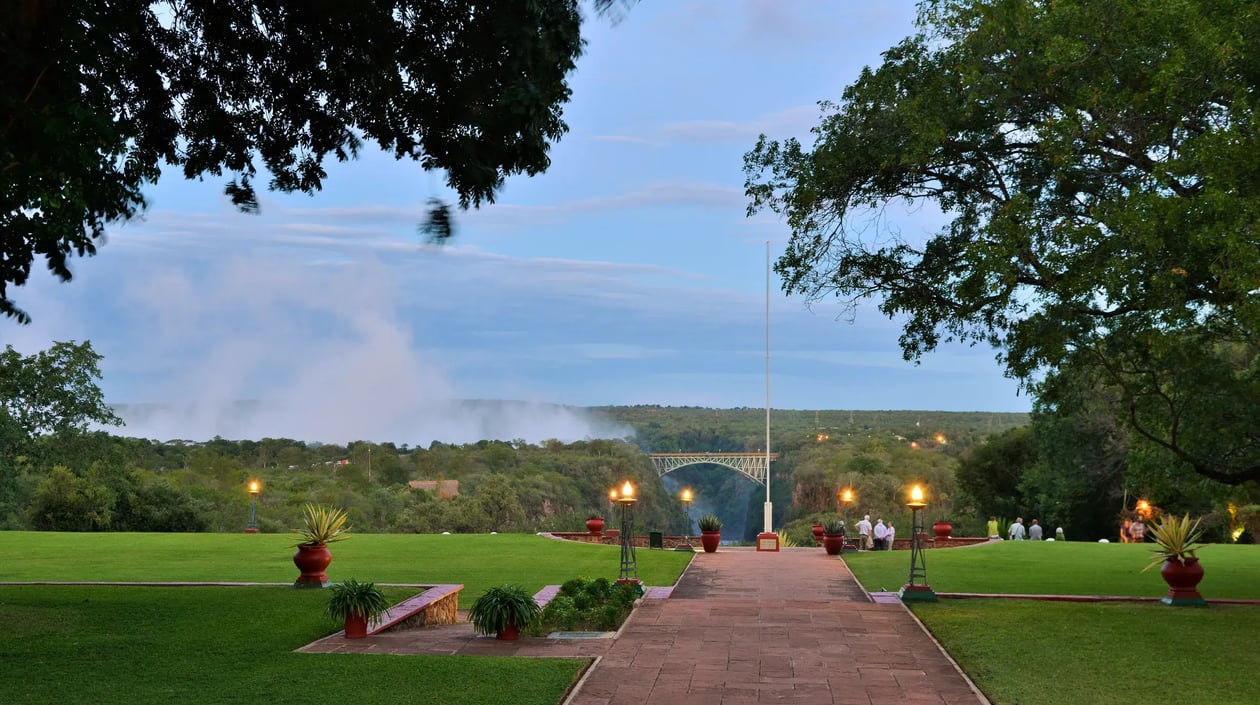 Victoria Falls Hotel Flagpole 04