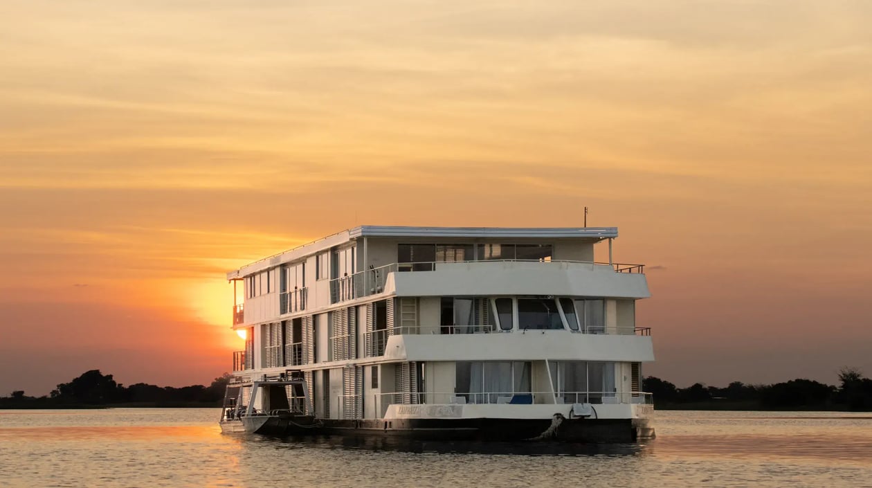 Zambezi Queen sunset