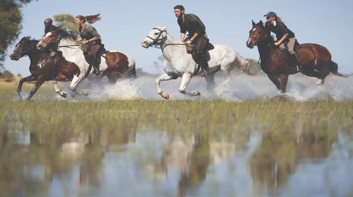 Belmond Eagle Island Lodge horseriding