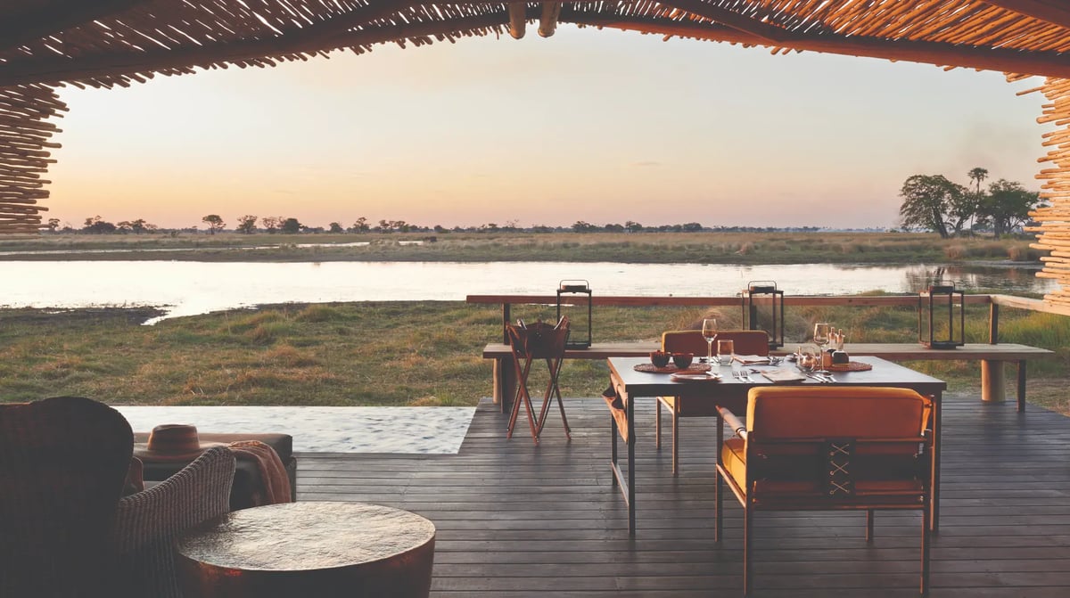 Belmond Eagle Island Lodge view of wetlands