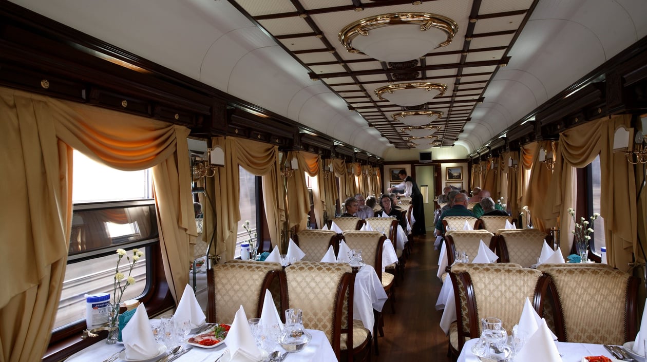 Golden Eagle Trans-Siberian Express - Restaurant3