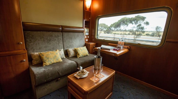 The Ghan Platinum Service Cabin by Day (5)