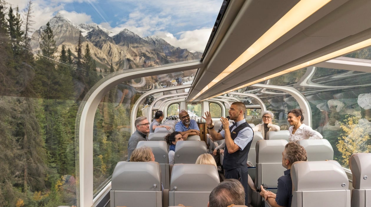 Rocky Mountaineer GoldLeaf