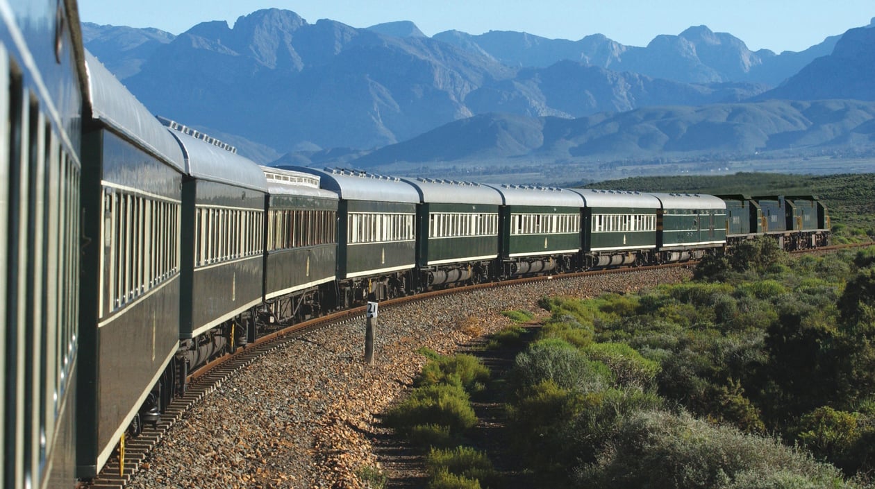 Rovos Rail Outeniqua Mountains treinreis afrika