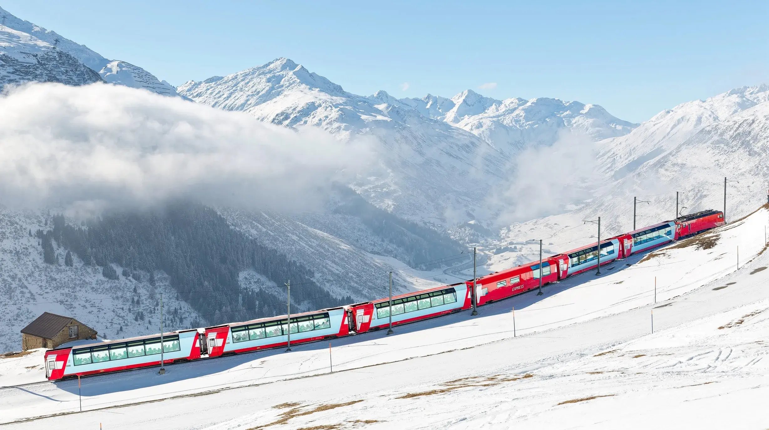 Glacier Express Zwitserland - winter (1)