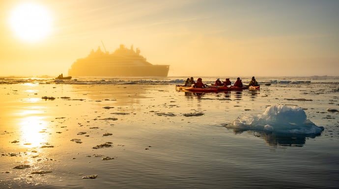 Expeditiecruise met Le Commandant Charcot van Ponant vanuit longyearbyen