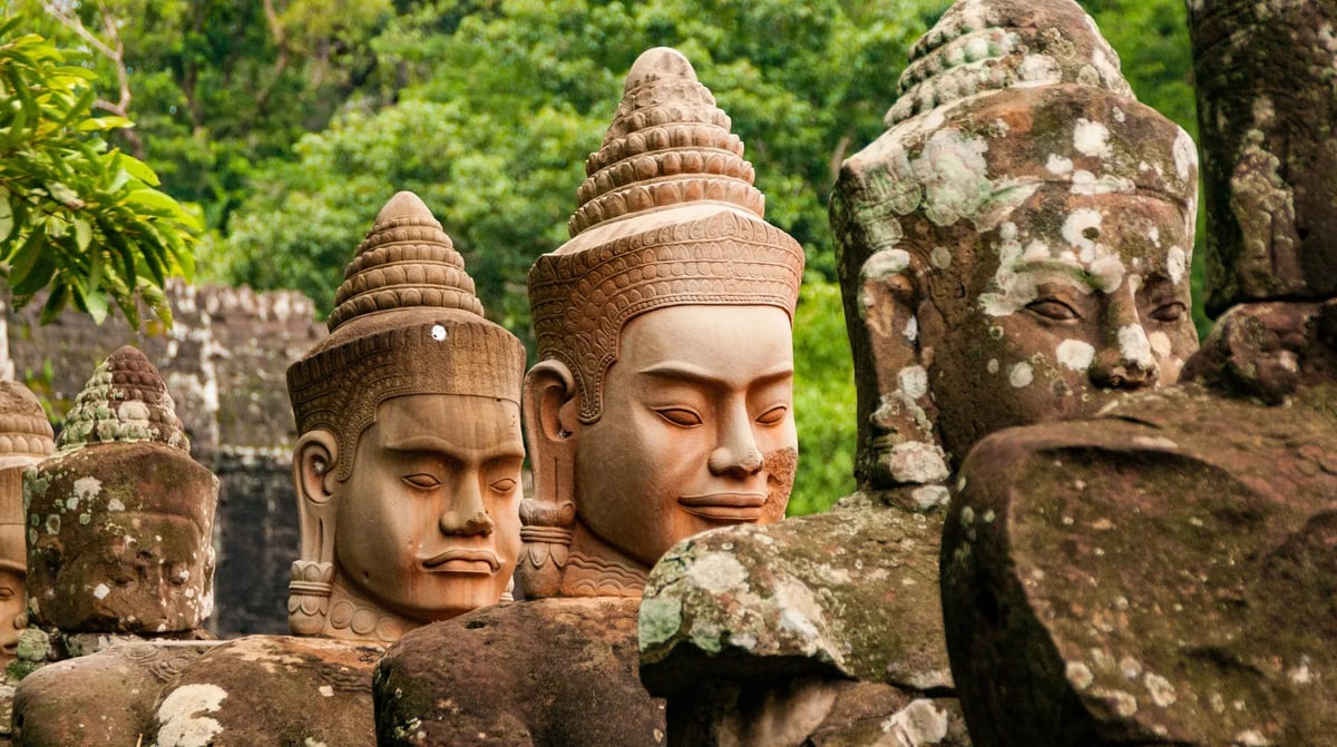 Cambodja - Siem Reap - Angkor Thom - South Gate_1226679220