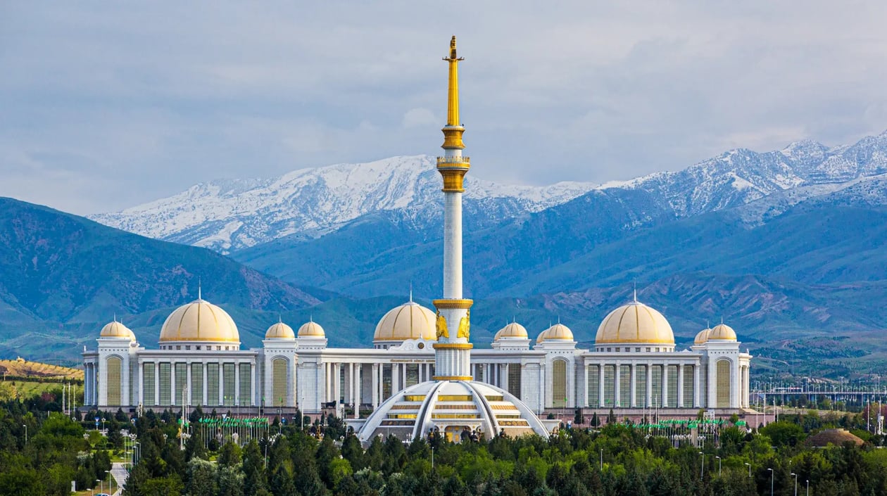 Ashgabat, Turkmenistan - Independence Monument