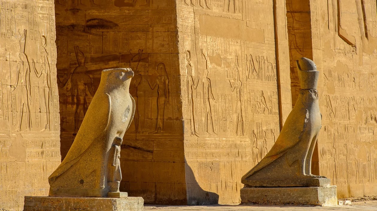 Egypte - Edfu -Tempel van Horus