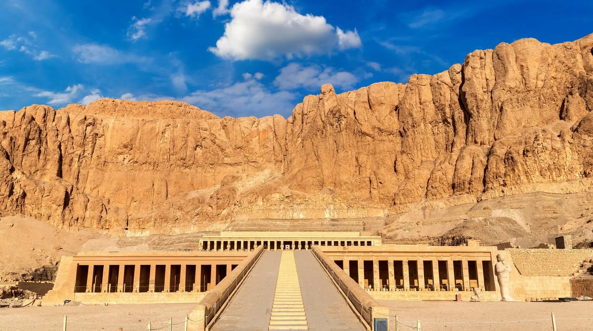 Egypte - Luxor - Tempel van Hatsjepsoet