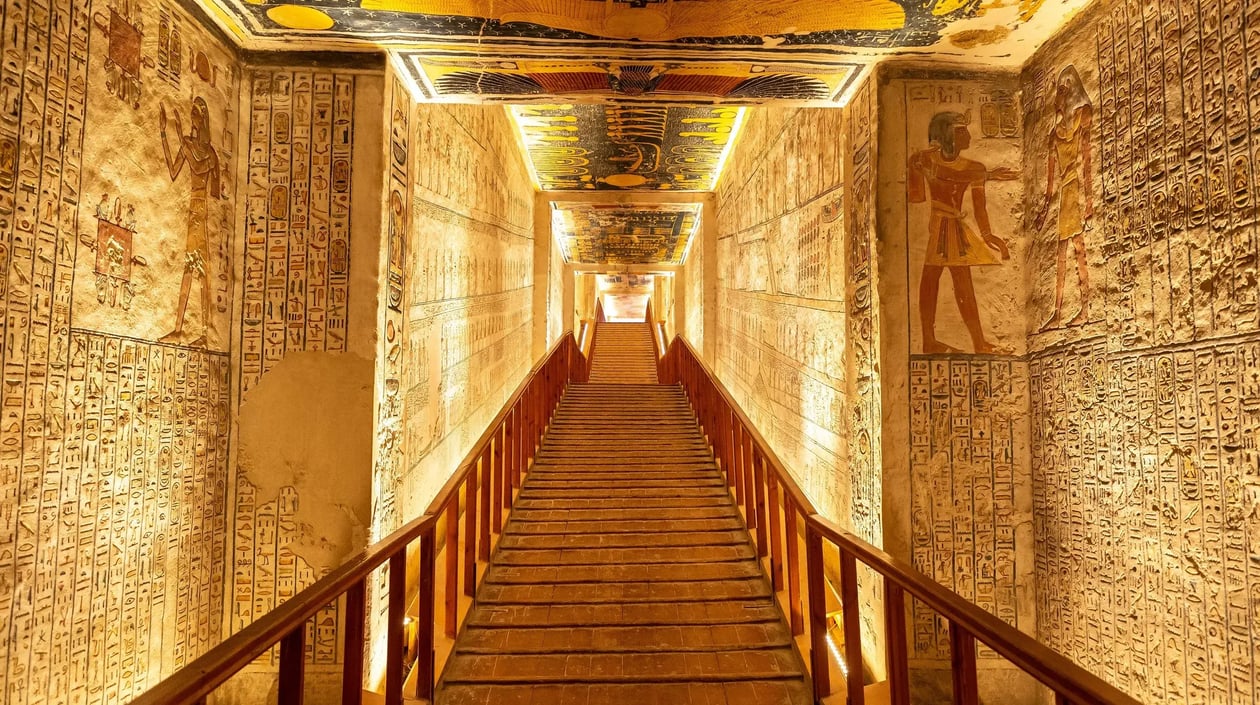 Egypte - Luxor - Vallei der koningen en koninginnen