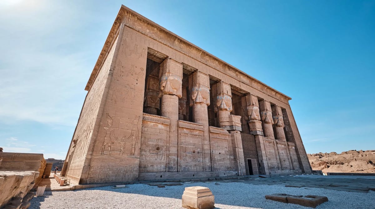 Egypte - Qena - Tempel van Dendera