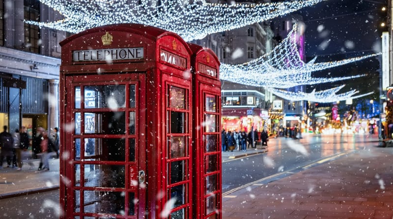 Londen kerst shutterstock