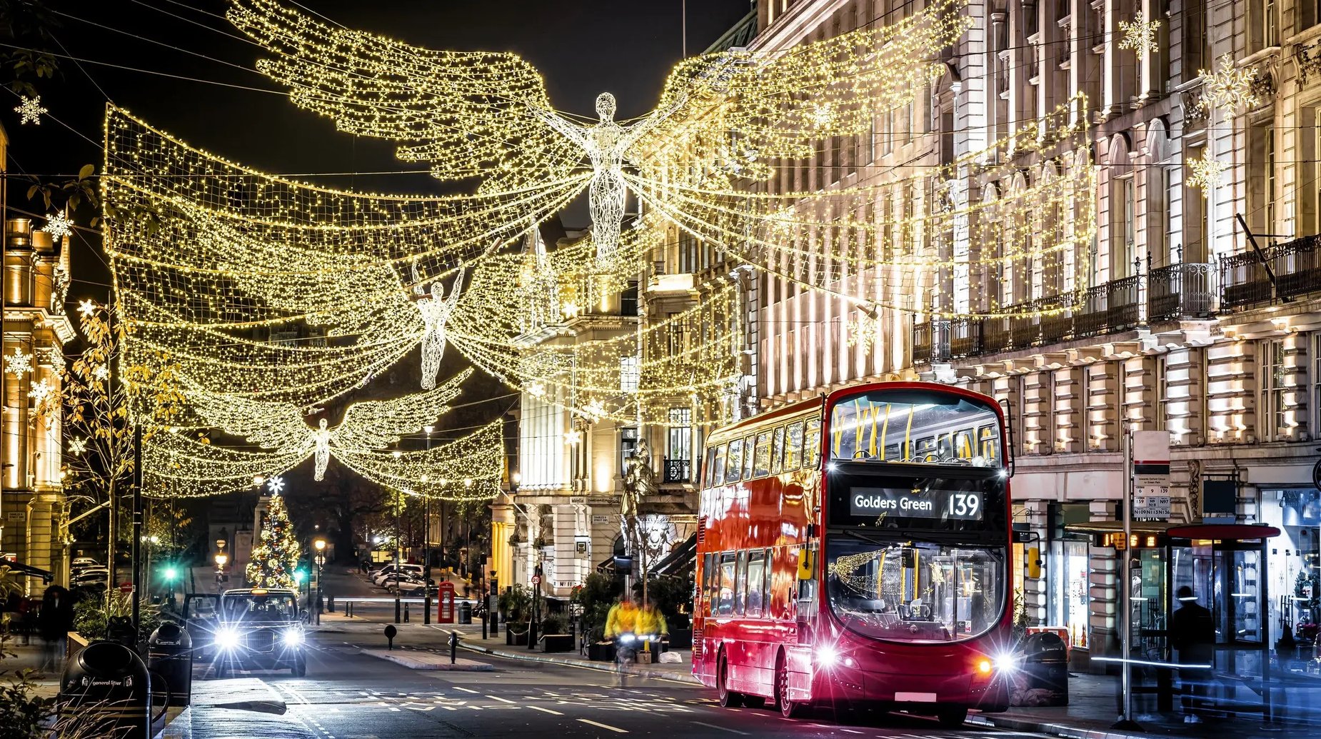 Londen kerst shutterstock_2318083445