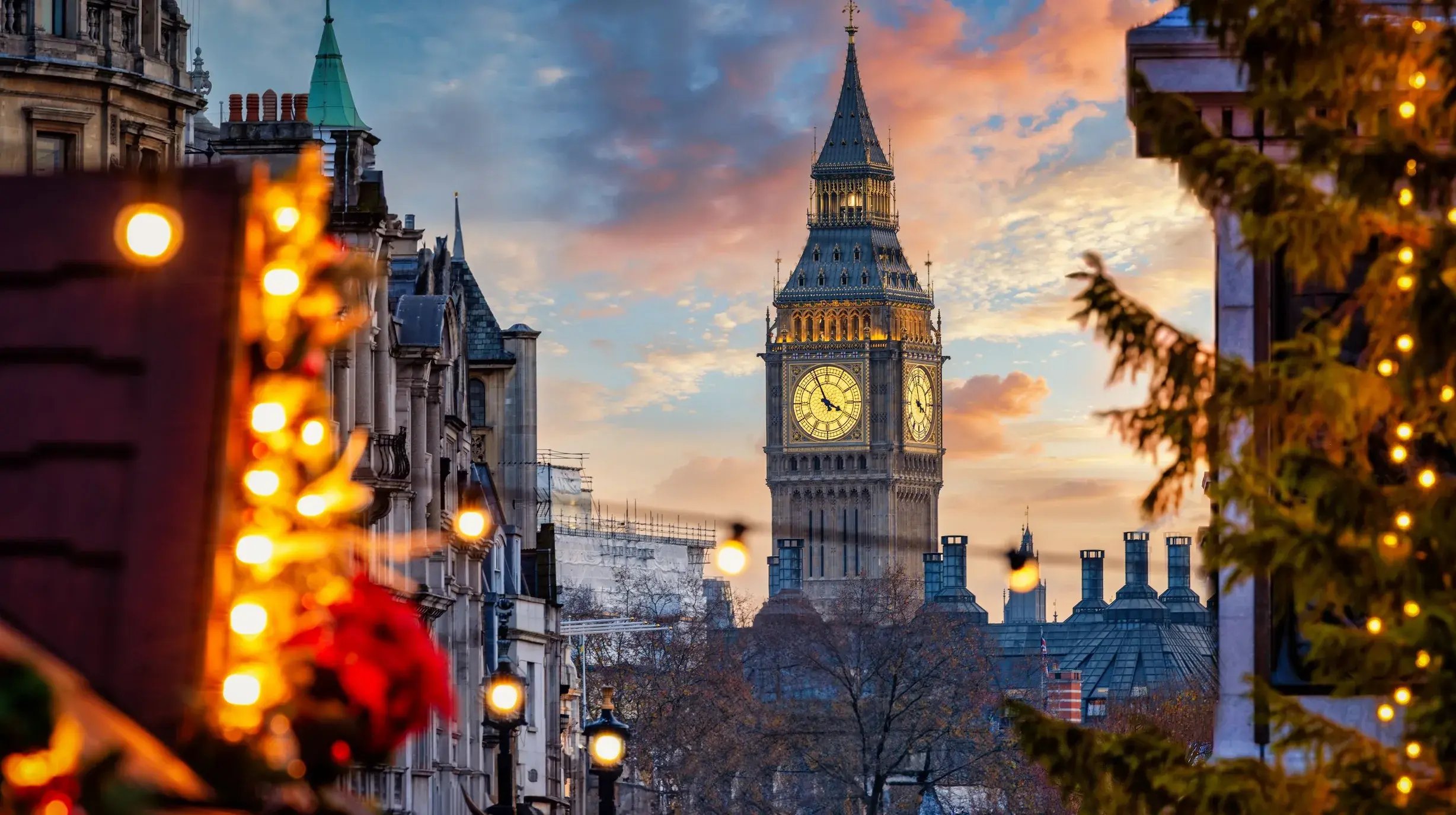 Londen kerst shutterstock_2397823585