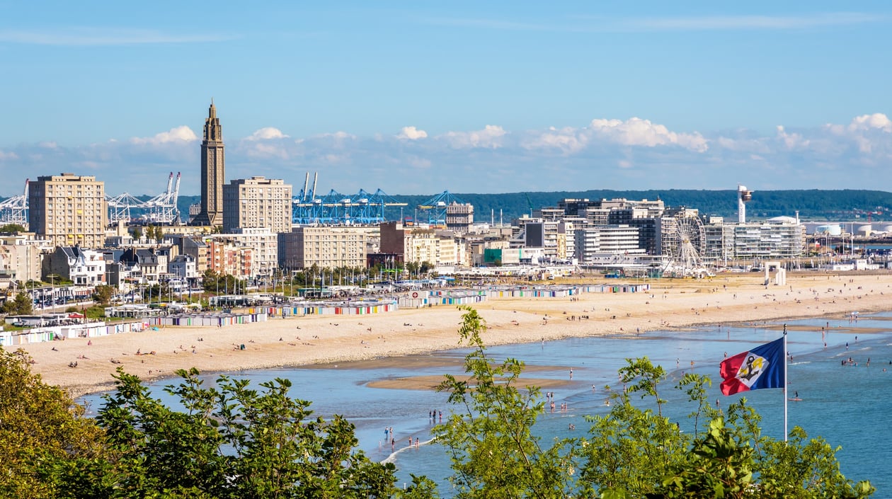 Le Havre kust