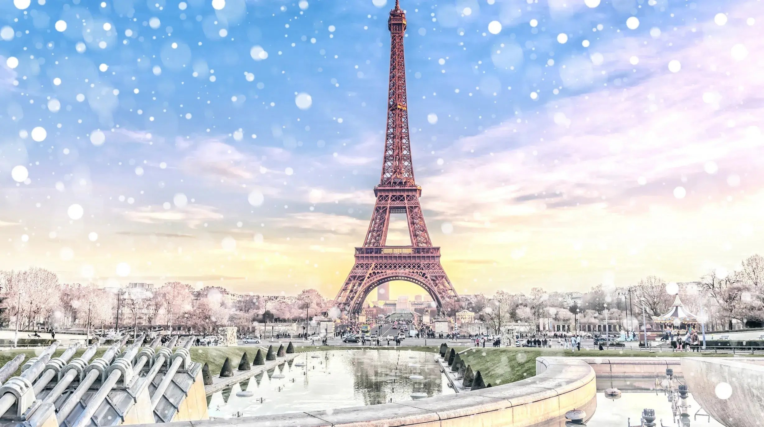 Parijs winter