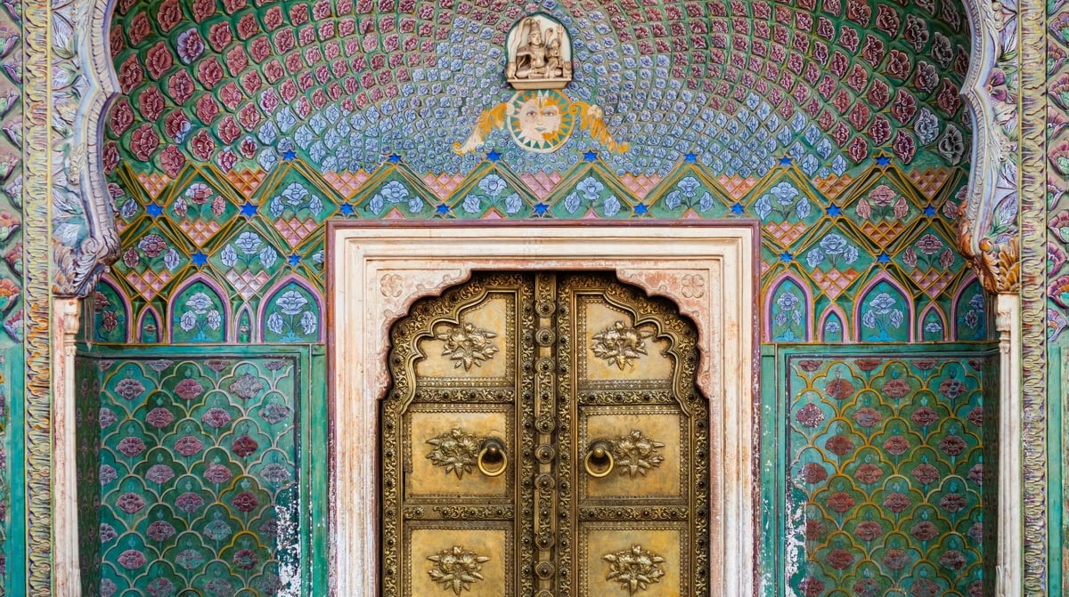 Jaipur, City Palace, shutterstock_2431677191