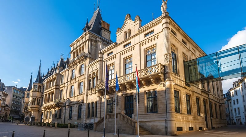 Grand Ducal Palace Luxemburg, shutterstock_2476193991