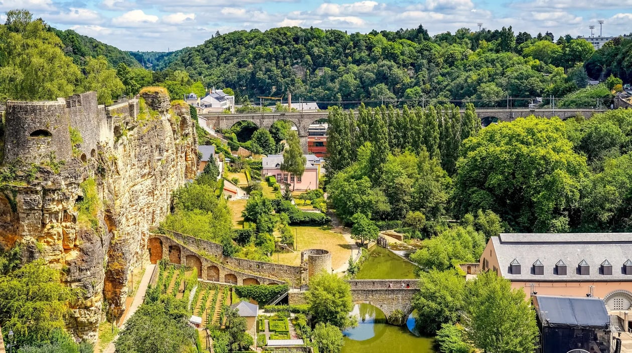 Kasematten in Luxemburg, shutterstock_2349985311