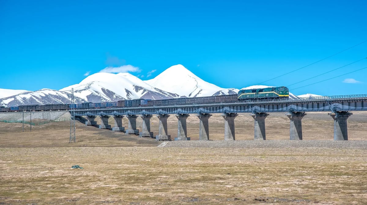 Trein Xi'an - Lhasa shutterstock_1982233445