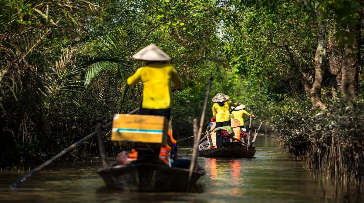 Vietnam - Cai Be - boot