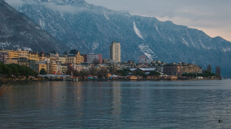 Zwitserland - Montreux - Winter (2)