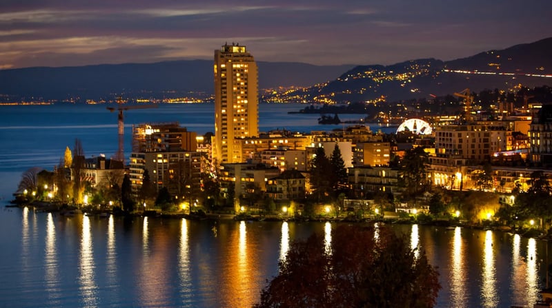 Zwitserland - Montreux - Winter (4)