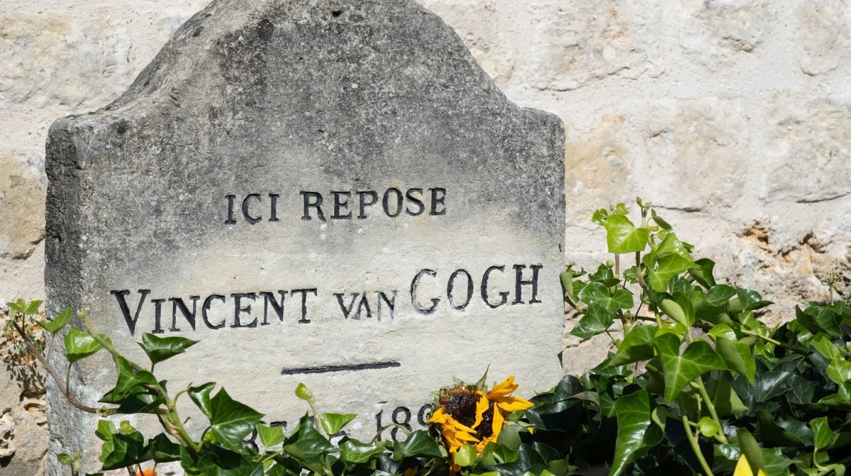 Frankrijk - Auvers sur oise - graf van Gogh