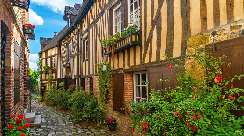 Frankrijk - Honfleur - old town