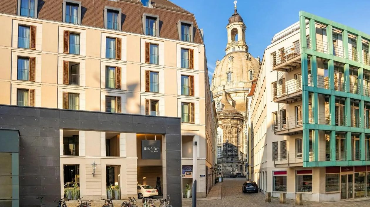 Melia Hotel Dresden buitenkant