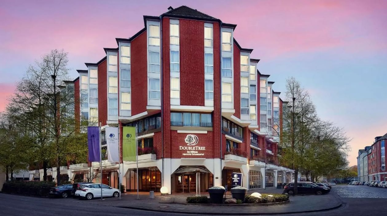 Hilton Hotel Hannover buitenkant