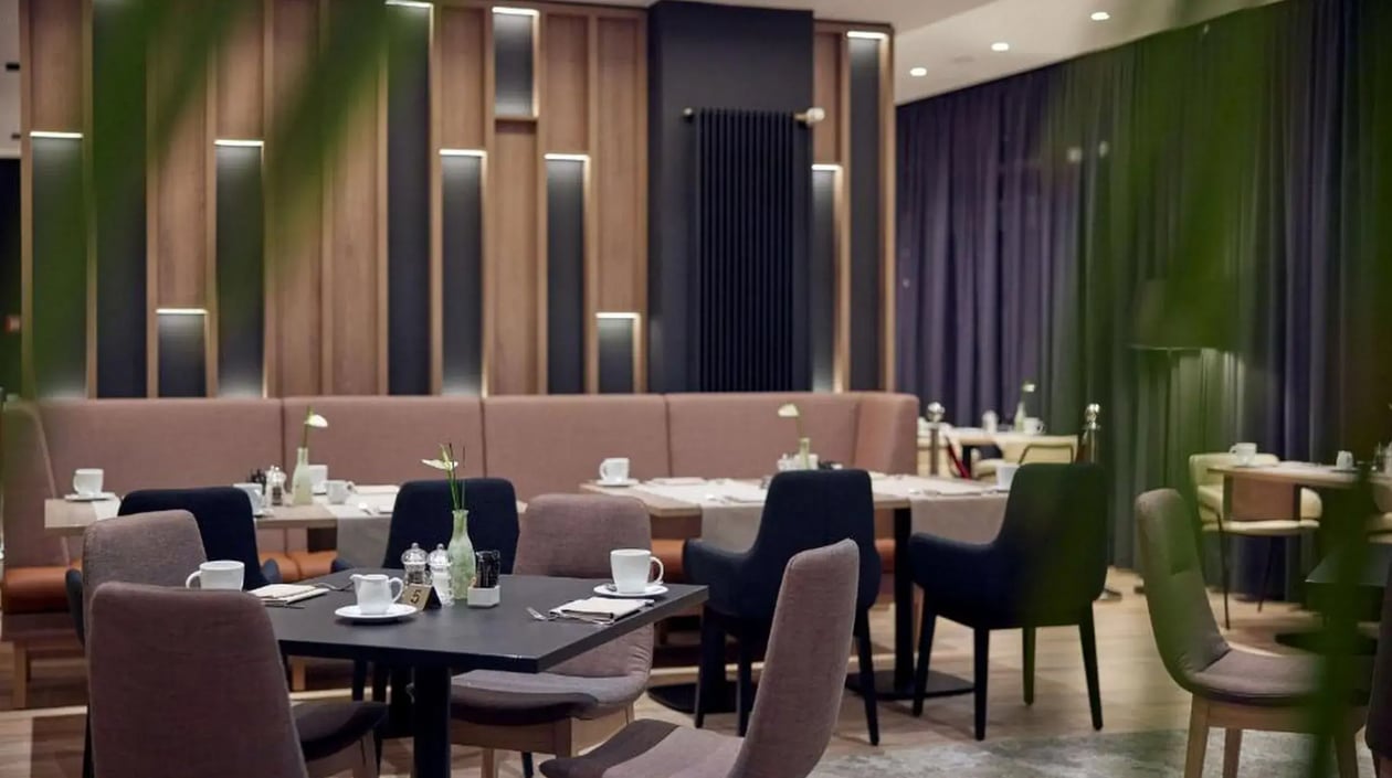Hilton Hotel Hannover ontbijtruimte
