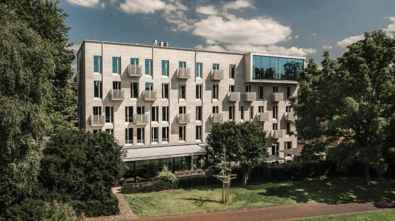 Münster, Hotel Mauritzhof buitenkant