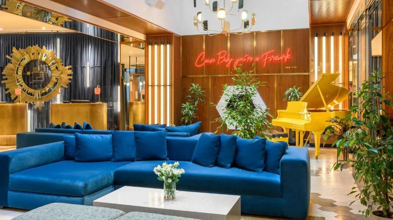 Boedapest, hotel Pullman Lobby