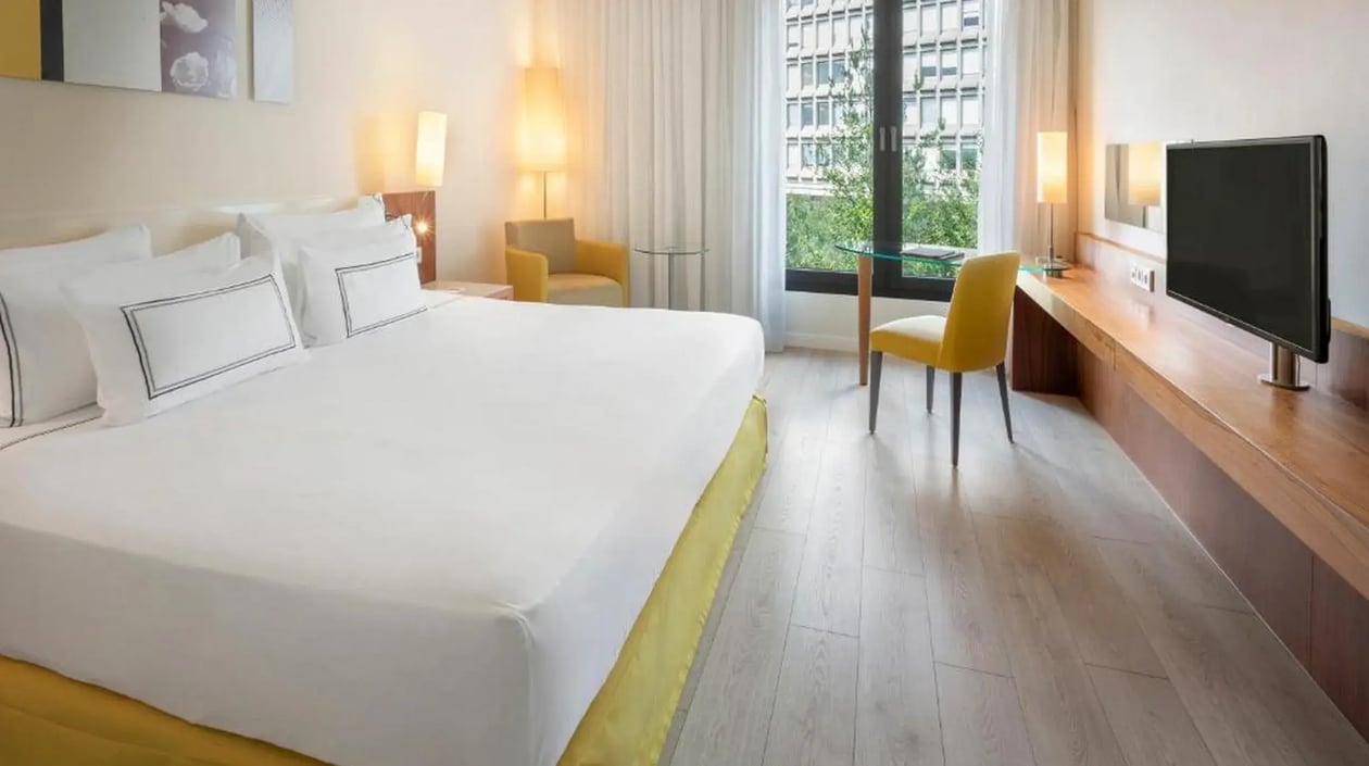 Melia Hotel Luxembourg hotelkamer