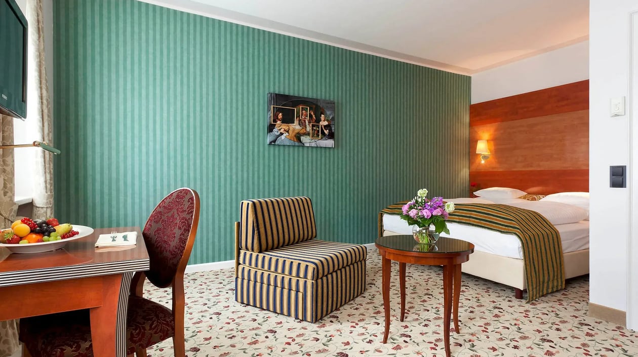 Hotel Mercure Biedermeier Wenen standaard kamer