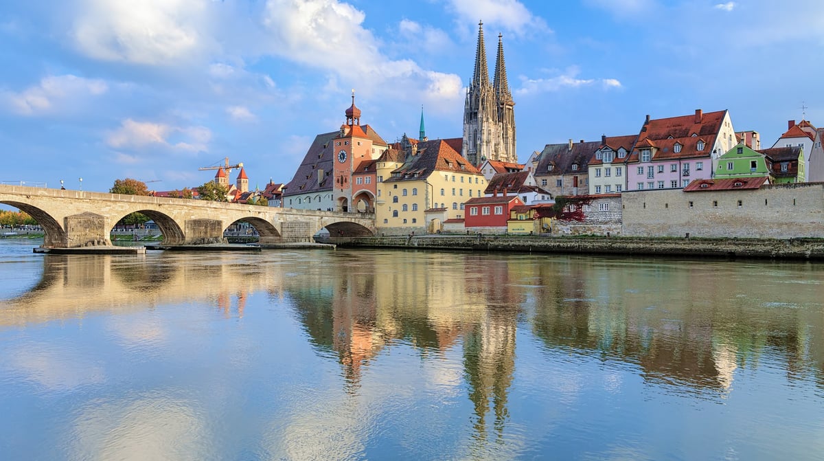 Regensburg Hart van Europa