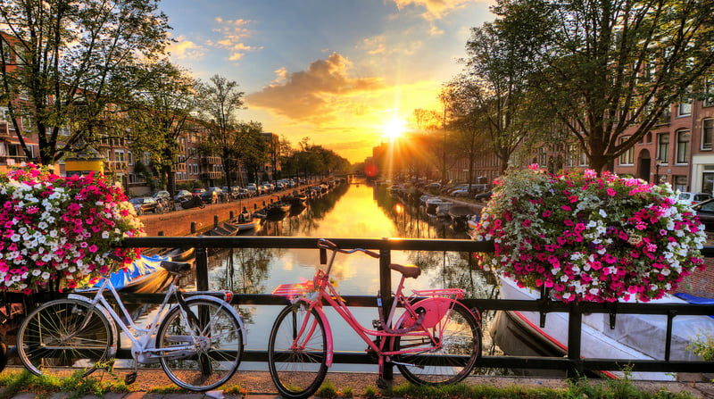 Amsterdam hart van europa